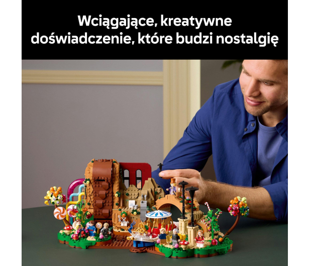 LEGO Ideas 21360 Willy Wonka i fabryka czekolady - 1418326 - zdjęcie 4